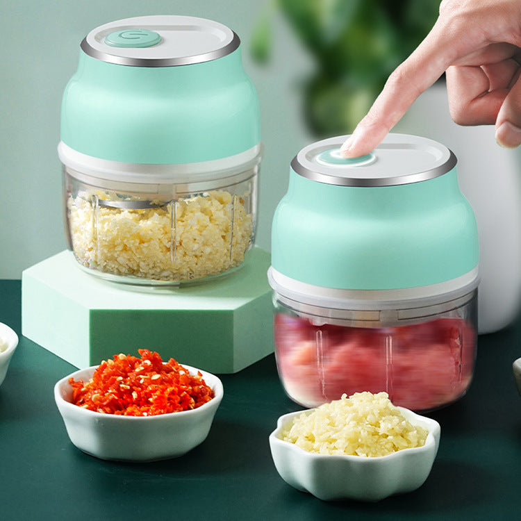 Electric Mini Garlic Masher Small Household Appliances Meat Grinder Home Essentials