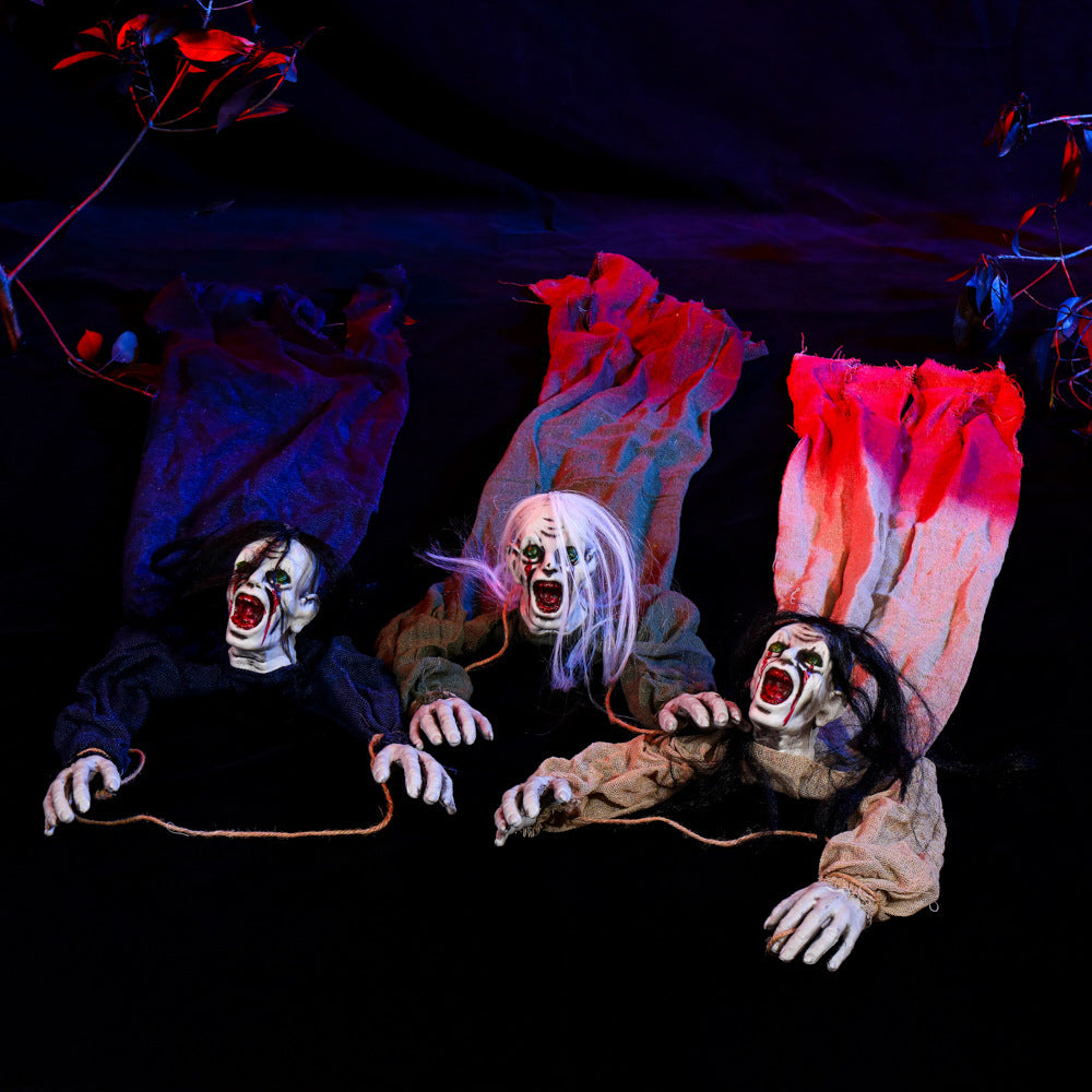 Halloween Decoration Hanging Ghost Haunted House Secret Room Layout Props Home Ornaments