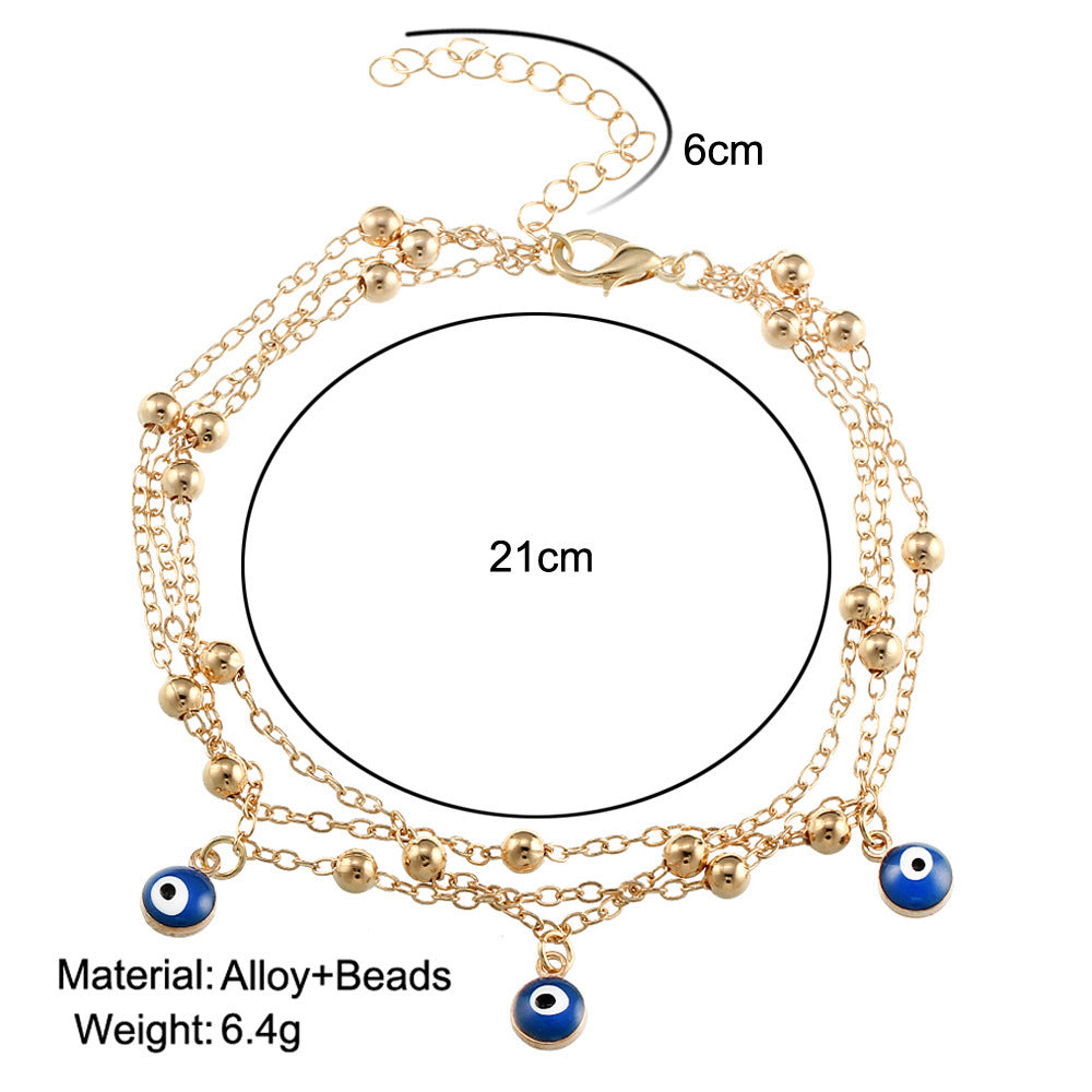 Foot jewelry bead chain beach anklet Jewelry/Accessories