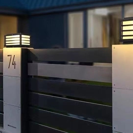 Pillar Lamp Outdoor Yard Lamp Waterproof Pillar Lamp Lighting Home Essentials