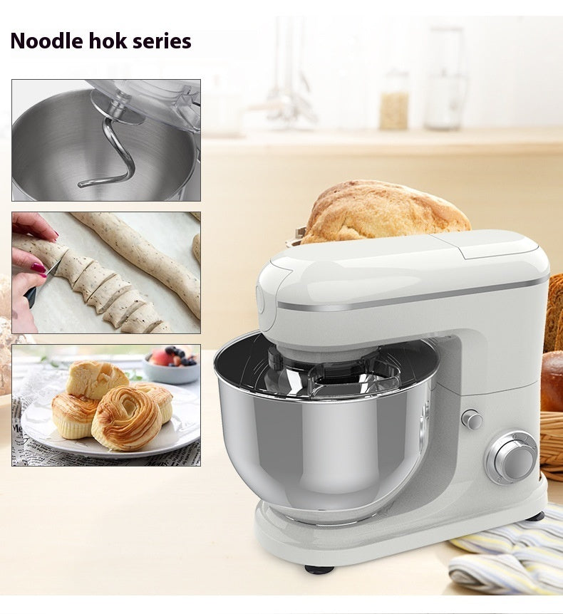 Three-in-one Stand Mixer 6L Large Capacity Cooking Machine Appliances Home Essentials