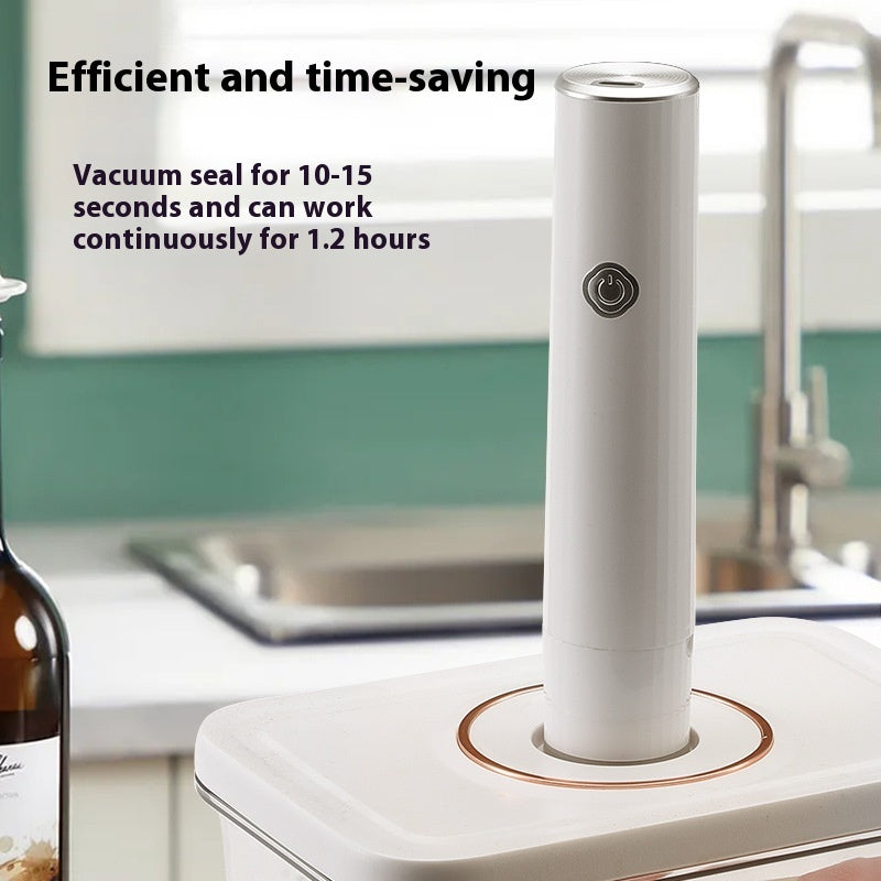 Smart Rechargeable Portable Handheld Vacuum Food Preservation Machine Sealing Appliances Home Essentials
