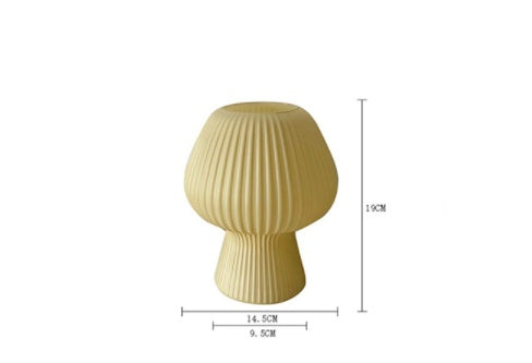 Glass Retro Bedside Table Lamp