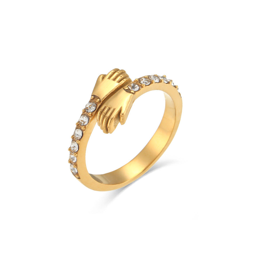 Amaryllis Exquisite Gold Ring Jewelry & Accessories
