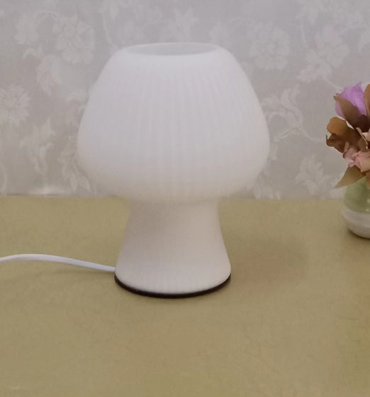 Glass Retro Bedside Table Lamp