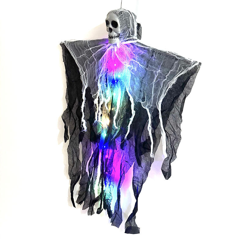 Halloween Decorations Horror Hanging Ghost Skull Skeleton Prop Perfect For Home Outdoor Yard Party Supplies Festival Decorations Home Ornaments