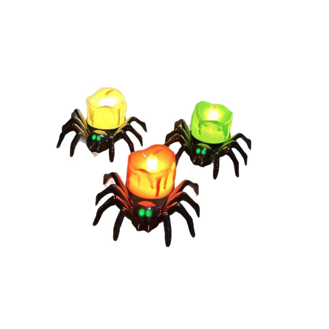 Halloween Decoration Spider Night Lights Party Supplies Decoration Props Bar, Haunted House, Horror Party Accessories Home Ornaments