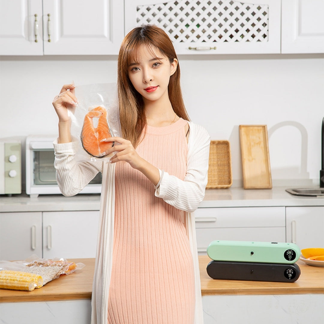 Small Household Food Packaging Vacuum Sealing Machine Appliances Home Essentials