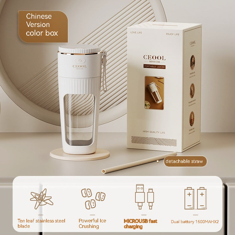 Portable And Multifunctional Electric Juicer Appliances Home Essentials
