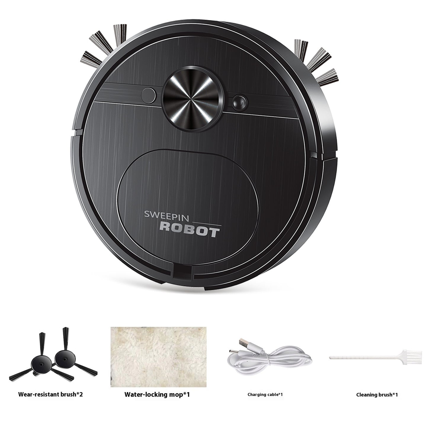Three-in-one USB Charging Automatic Home Intelligence Cleaner Appliances Home Essentials