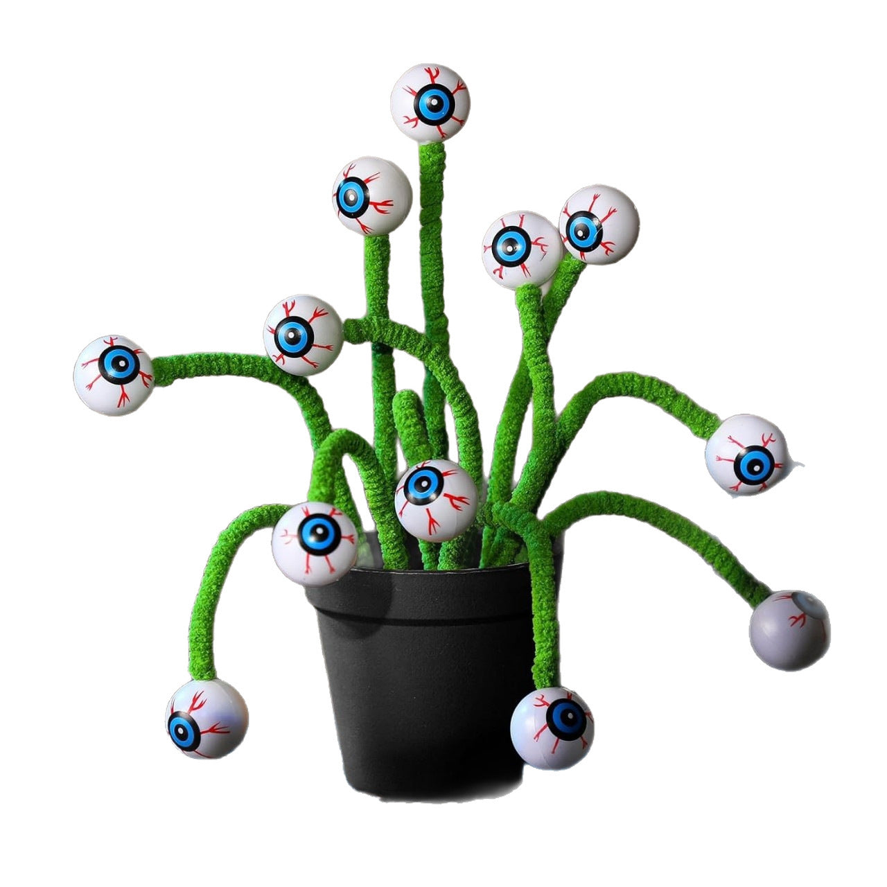 Halloween Three-dimensional Eye Beads Twig Cutting Bouquet Creative Funny Decoration Home Ornaments
