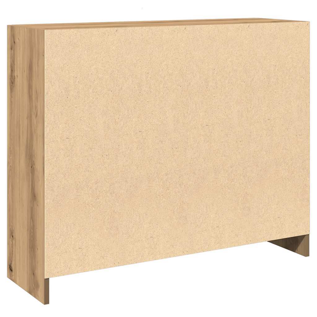 vidaXL puhvetkapp Artisan Oak 91x28x75 cm Engineered Wood