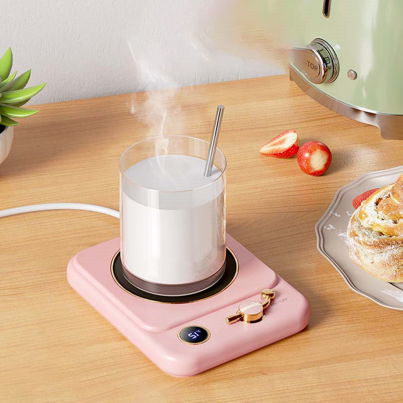 Milk Heating Insulation Base Desktop Digital Display Warming Pad appliances Home Essentials