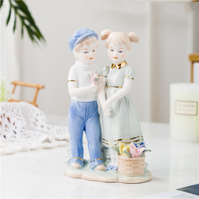 Ceramic Figures Home Decoration Handicraft Home Ornaments
