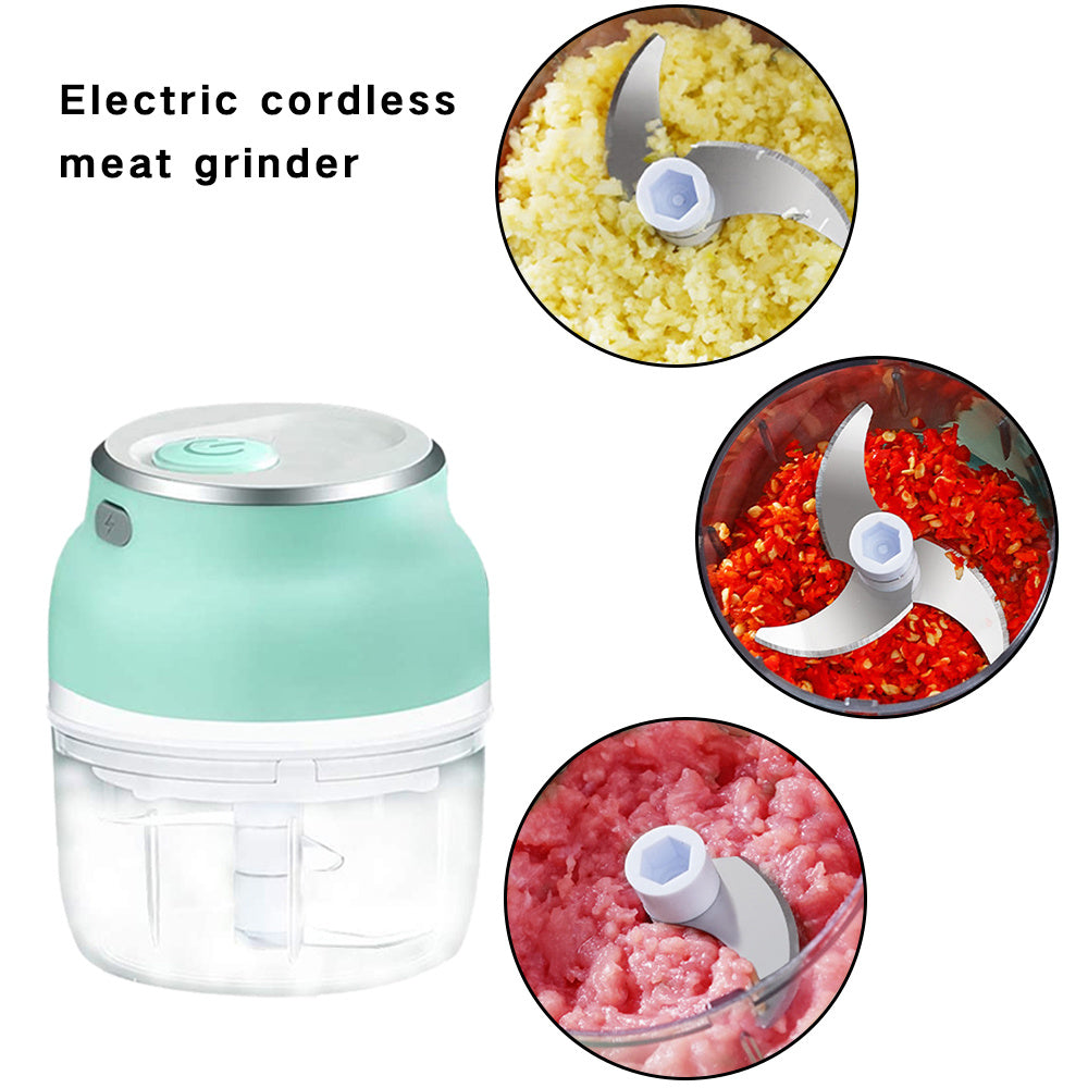 Electric Mini Garlic Masher Small Household Appliances Meat Grinder Home Essentials