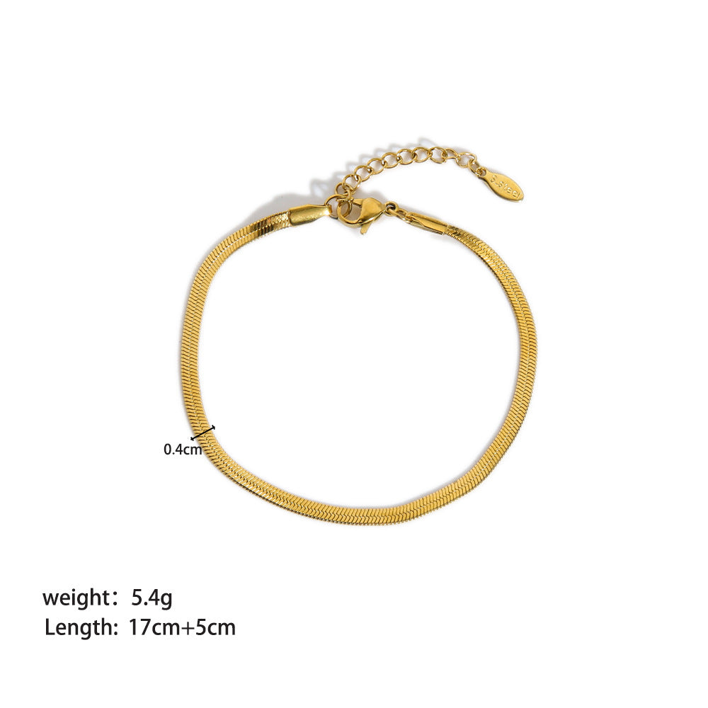 Stainless Steel Ornament Bracelet Female Jewelry/Accessories