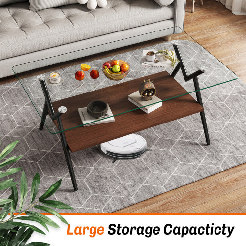 Table basse rectangulaire