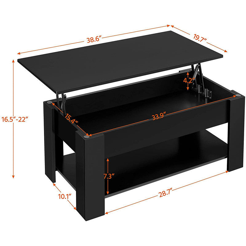 Living Room Lifting Coffee Table Plate Type Tea Table Furniture