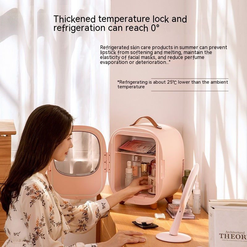 Small Dormitory Beauty Refrigerator Vehicle-mounted Home Use Cosmetics Appliances Home Essentials