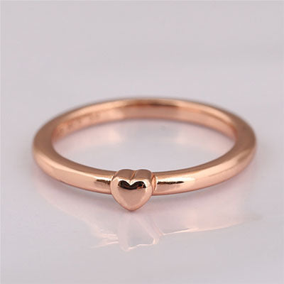 Flashing Electric Gold Puzzle Heart Ring