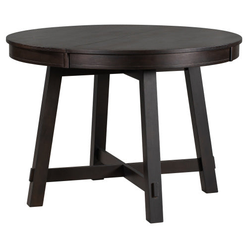 Table à manger circulaire extensible