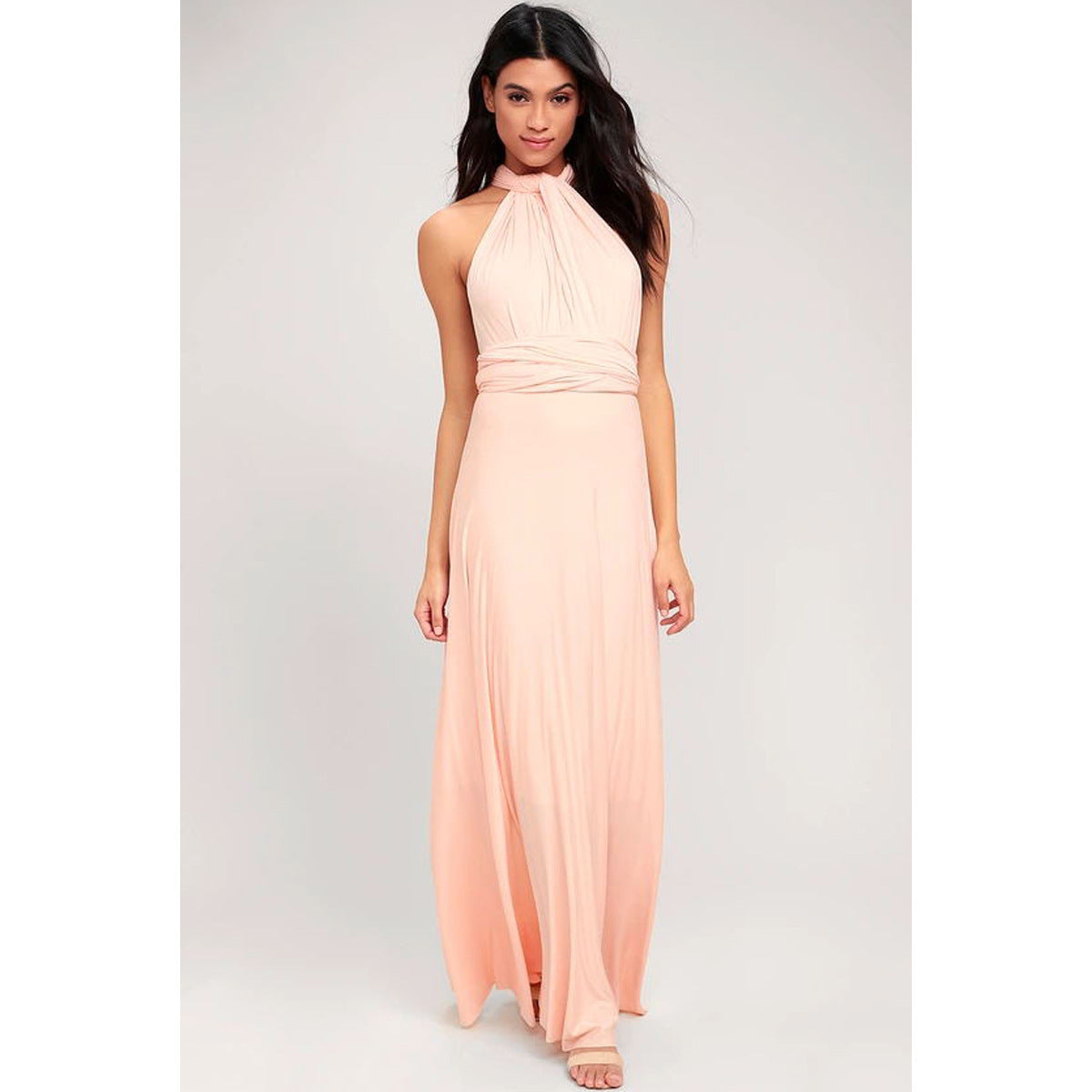 Women's Sexy Long Party Dress Club Floor-Length Summer Backless Bandage Maxi Dress Multiway Bridesmaids Boho Dress Vestidos Women's Garments Apparel / Clothing