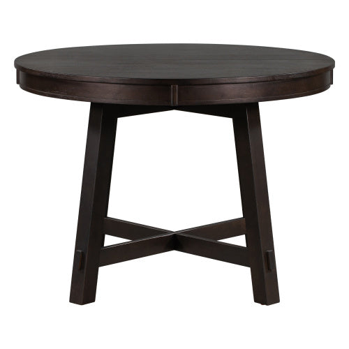 Table à manger circulaire extensible