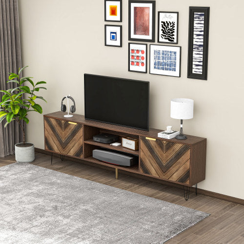 Meuble TV en panneaux de particules