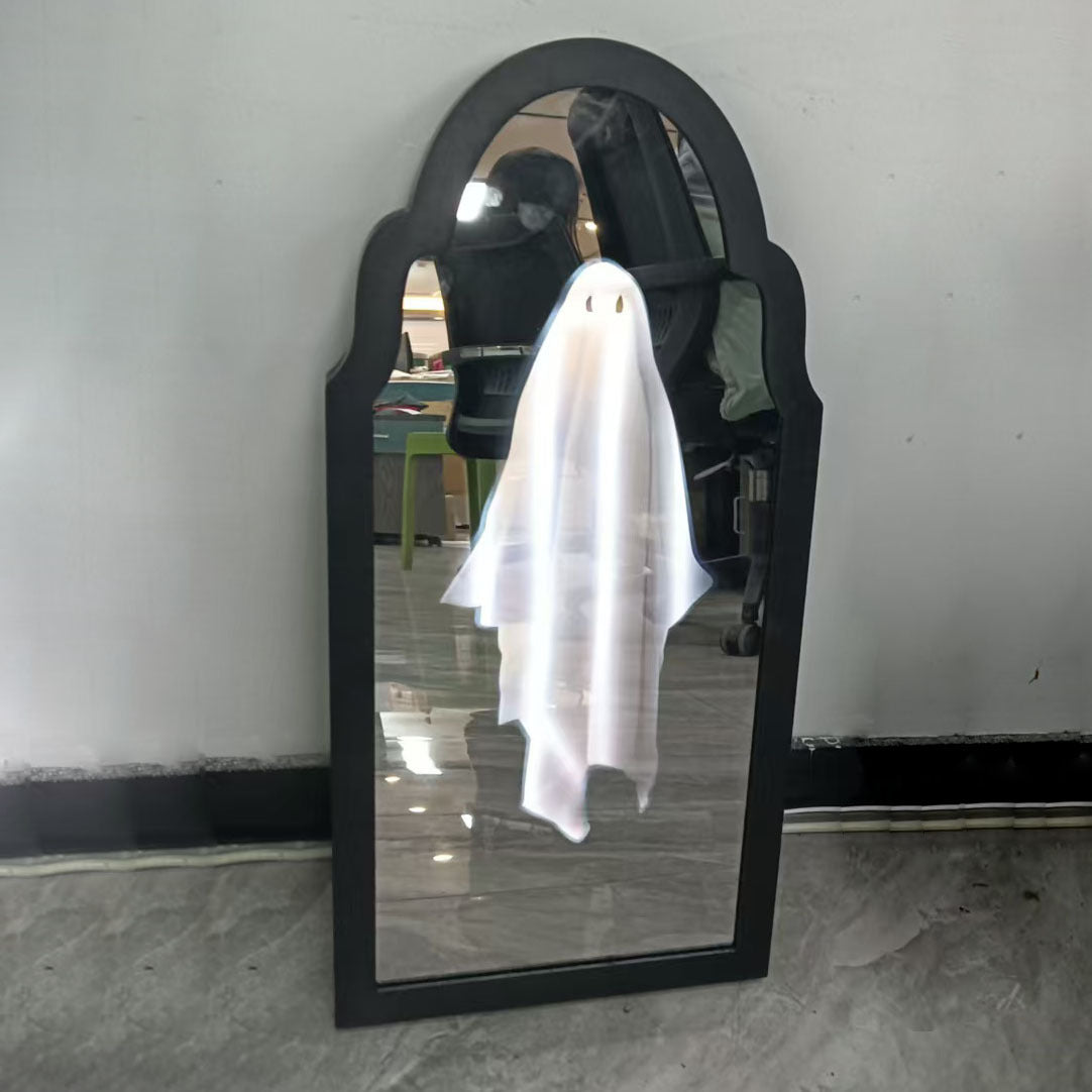 Ghost Holographic Mirror Halloween Decoration Home Ornaments