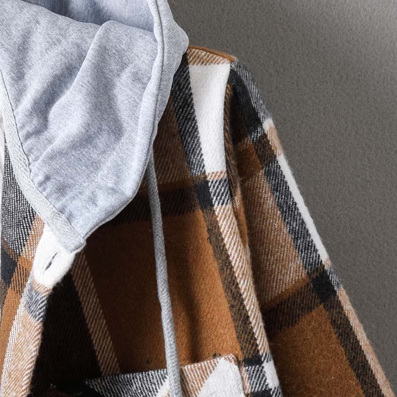 Hooded Casual Loose Fitting Sweater Men's Attire Apparel / Clothing