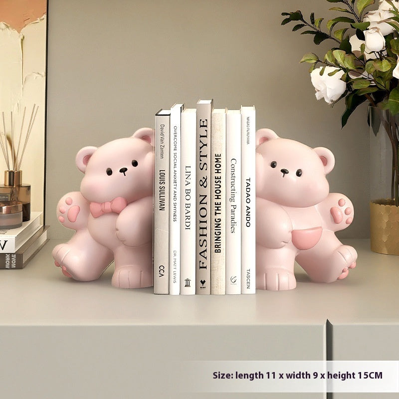 Modern Home Creative Cartoon Bookend Home Ornaments