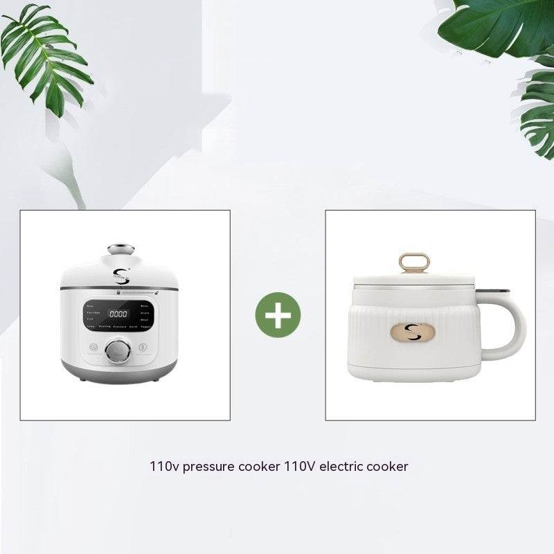110V V Electric Pressure Cooker Small Household Appliances Home Essentials