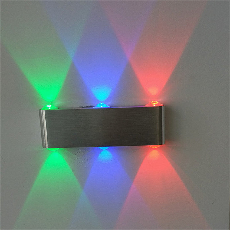 LED Aluminum Frame Rectangular Wall Lamp Bedroom Wall Lamp Lighting Home Essentials