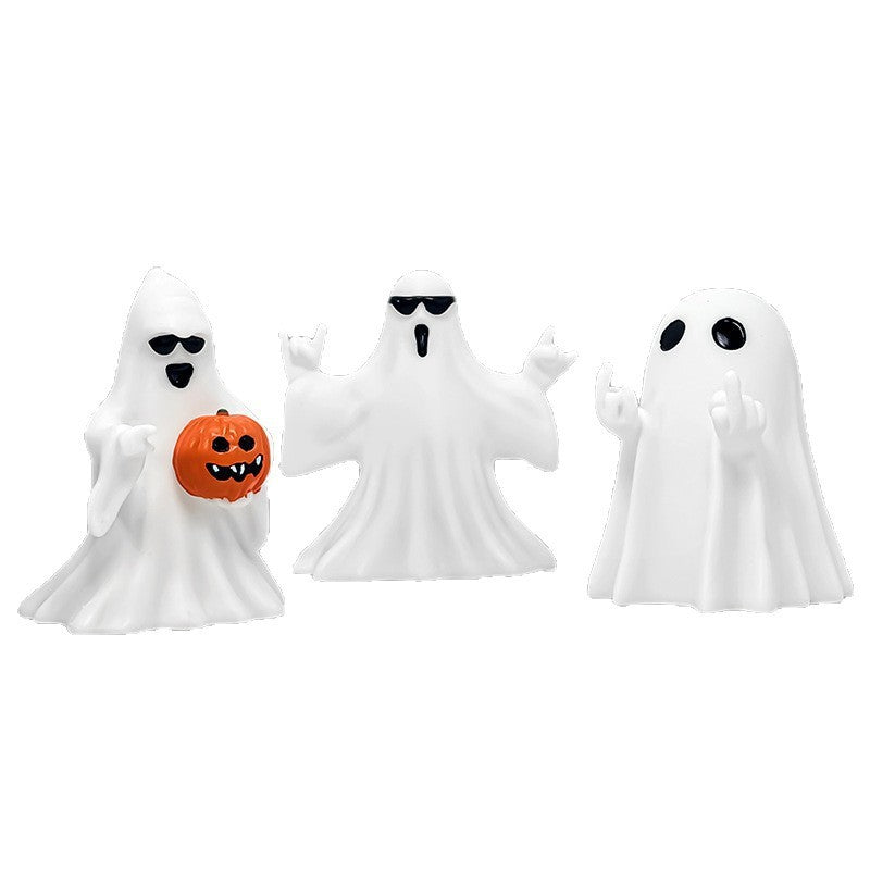 Halloween Middle Finger Love Ghost Home Ornaments