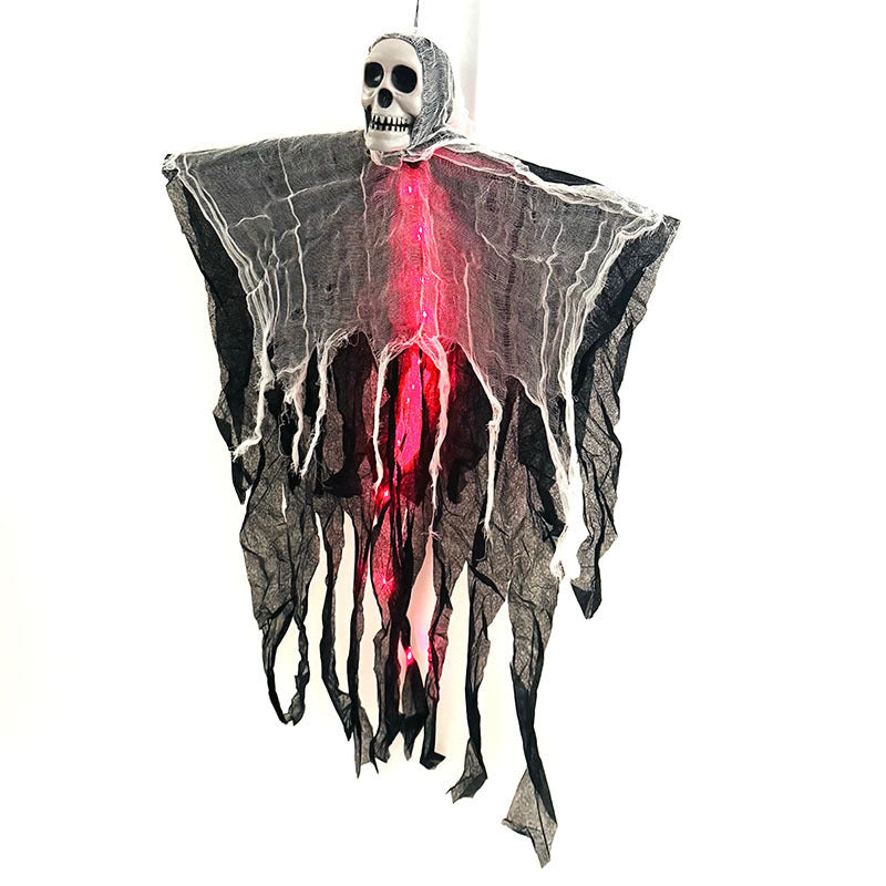Halloween Decorations Horror Hanging Ghost Skull Skeleton Prop Perfect For Home Outdoor Yard Party Supplies Festival Decorations Home Ornaments