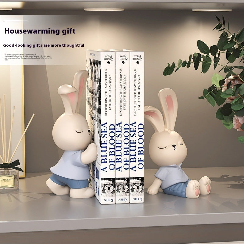 Modern Home Creative Cartoon Bookend Home Ornaments