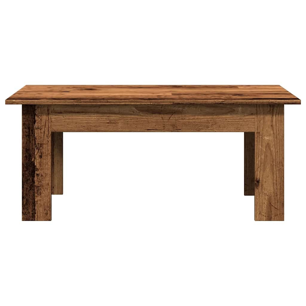 vidaXL Kava miza Old Wood 100x60x42 cm Inženirski les