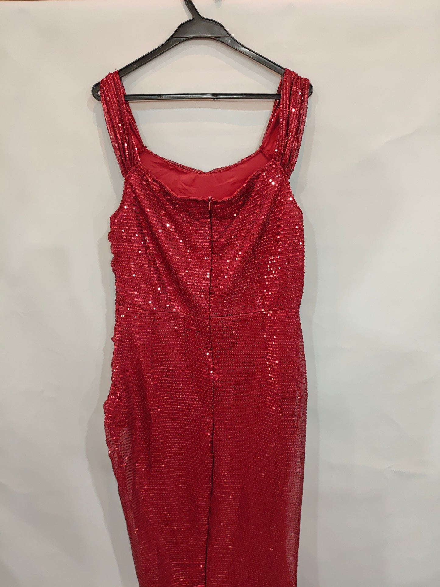 Party Sequins Off-neck Split Dress INS Casual Fashion Dress Women's Garments Apparel / Clothing