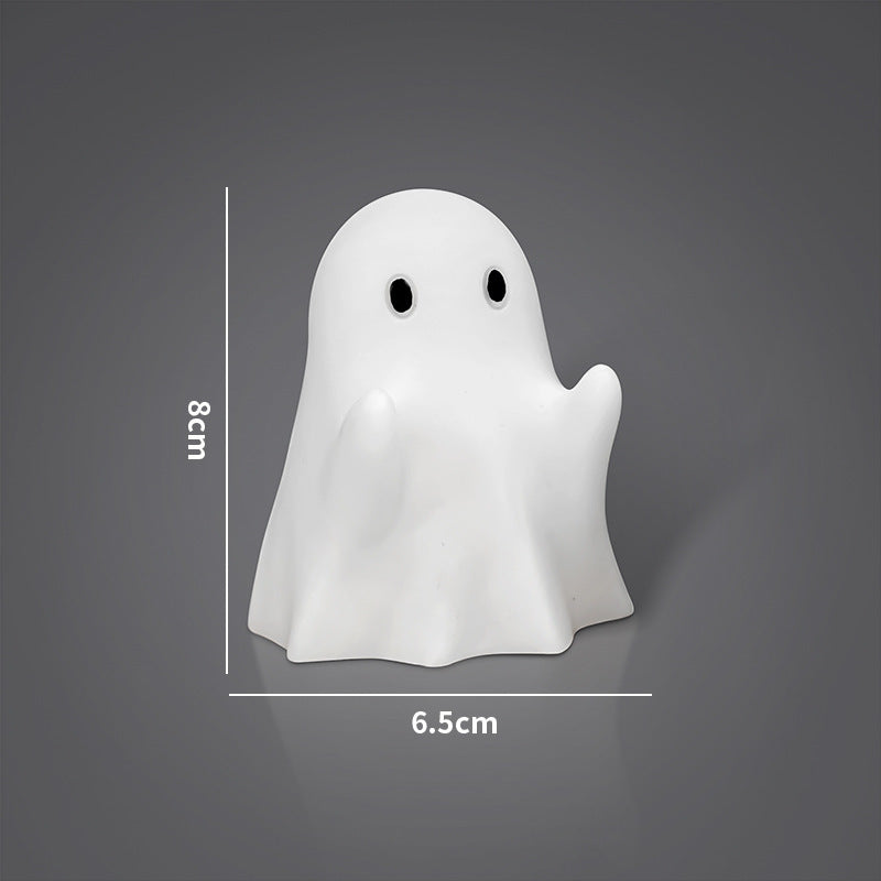 Halloween Middle Finger Love Ghost Home Ornaments