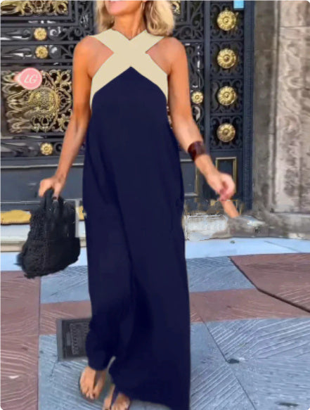 Women's Cross Beauty Back Dress Women's Garments Apparel / Clothing