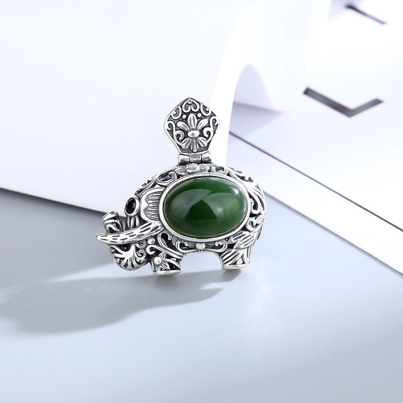 Retro Fashion And Personalized Elephant Pendant Jewelry & Accessories