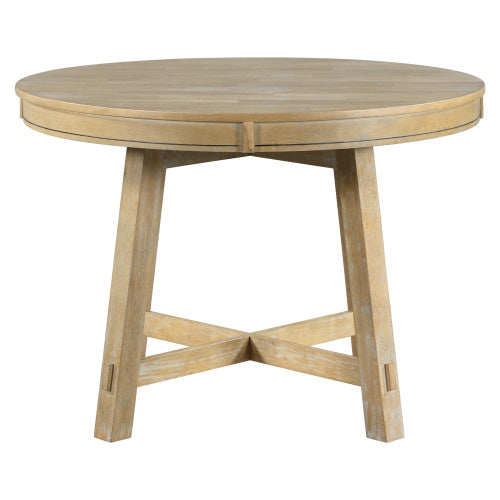 Table à manger circulaire extensible