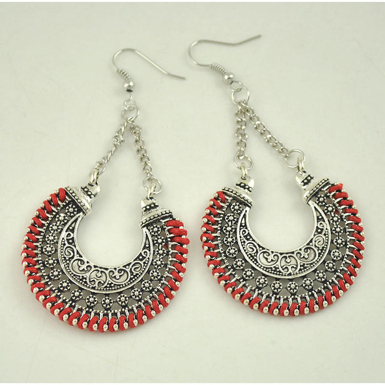 Bohemian Vintage Earrings Jewelry/Accessories