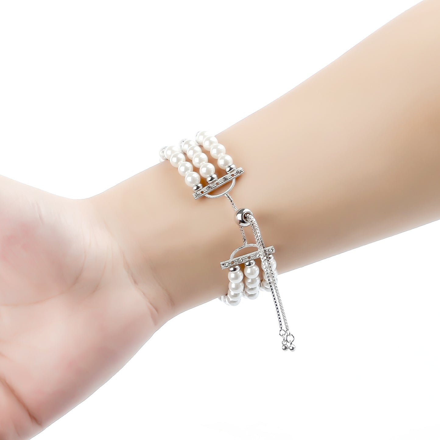 Pearl Strap Jewelry Stretch Bracelet Wristband Jewelry/Accessories