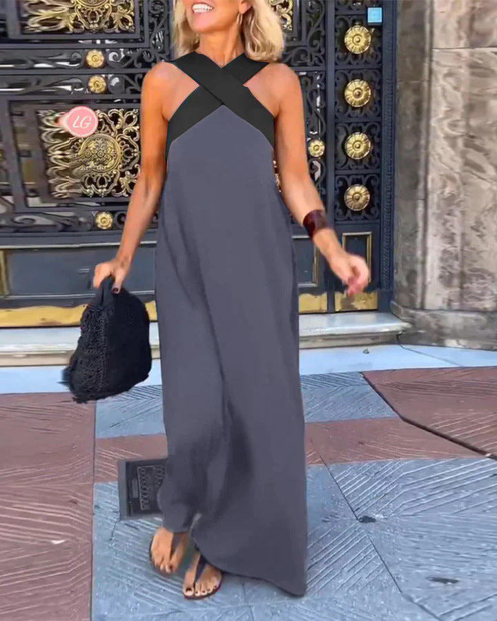 Women's Cross Beauty Back Dress Women's Garments Apparel / Clothing