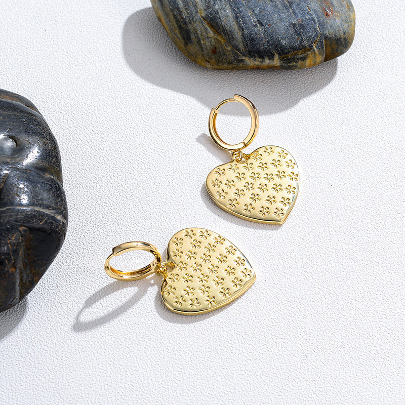 Earrings Frosted Shell Beads Solid Color Jewelry/Accessories