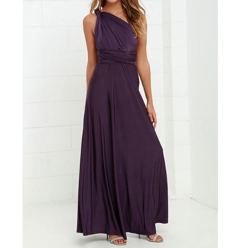 Women's Sexy Long Party Dress Club Floor-Length Summer Backless Bandage Maxi Dress Multiway Bridesmaids Boho Dress Vestidos Women's Garments Apparel / Clothing