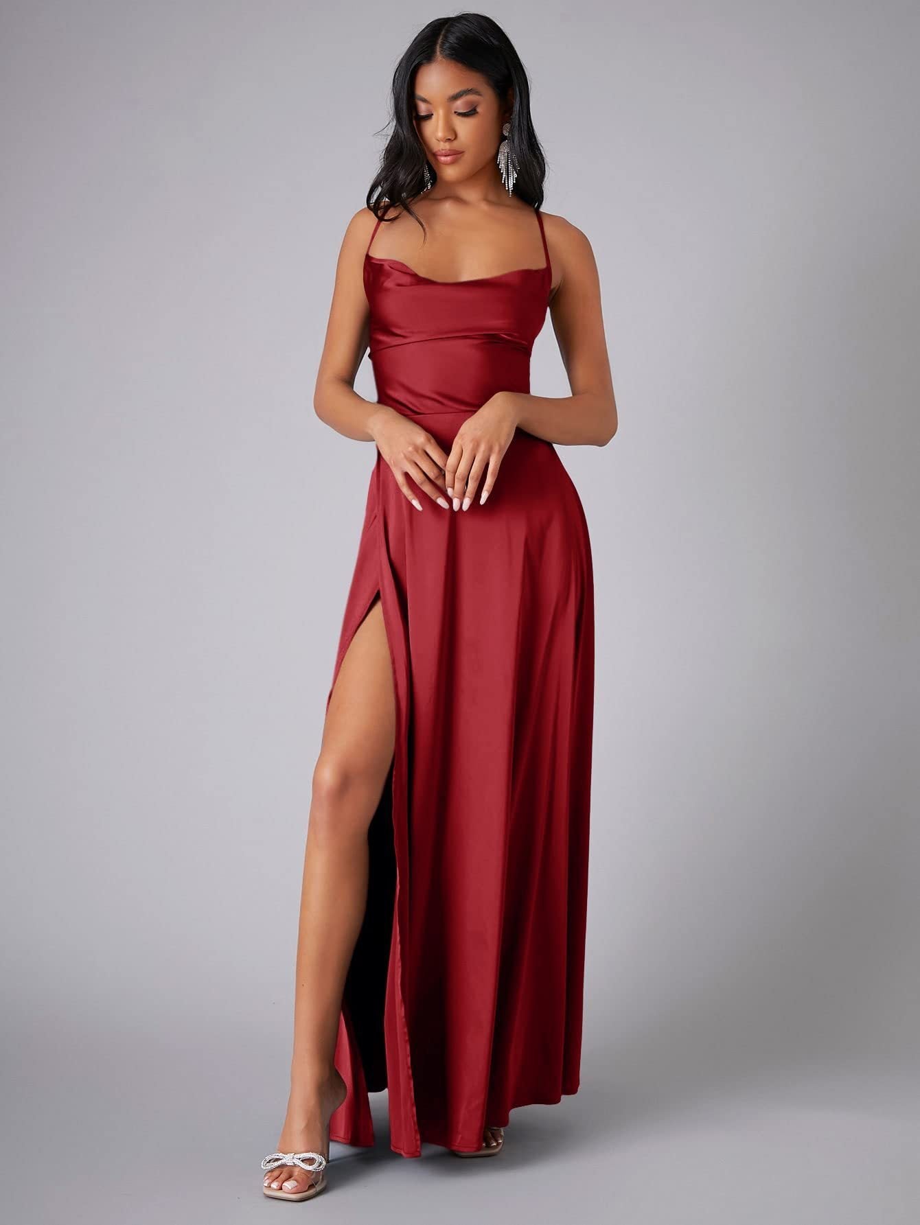 New Sexy Slimming Slim Fit Backless Waist-tight Dress Women's Garments Apparel / Clothing