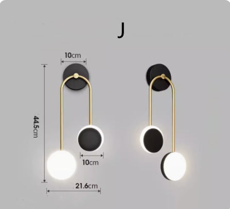 Wall Lamp, Bedside Lamp, Free Wiring Aisle Lamp Lighting Home Essentials