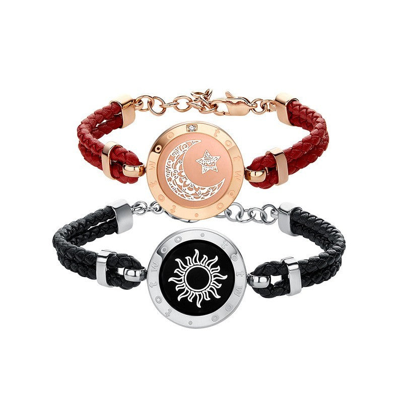 Bracelet couple intelligent Sun-Moon